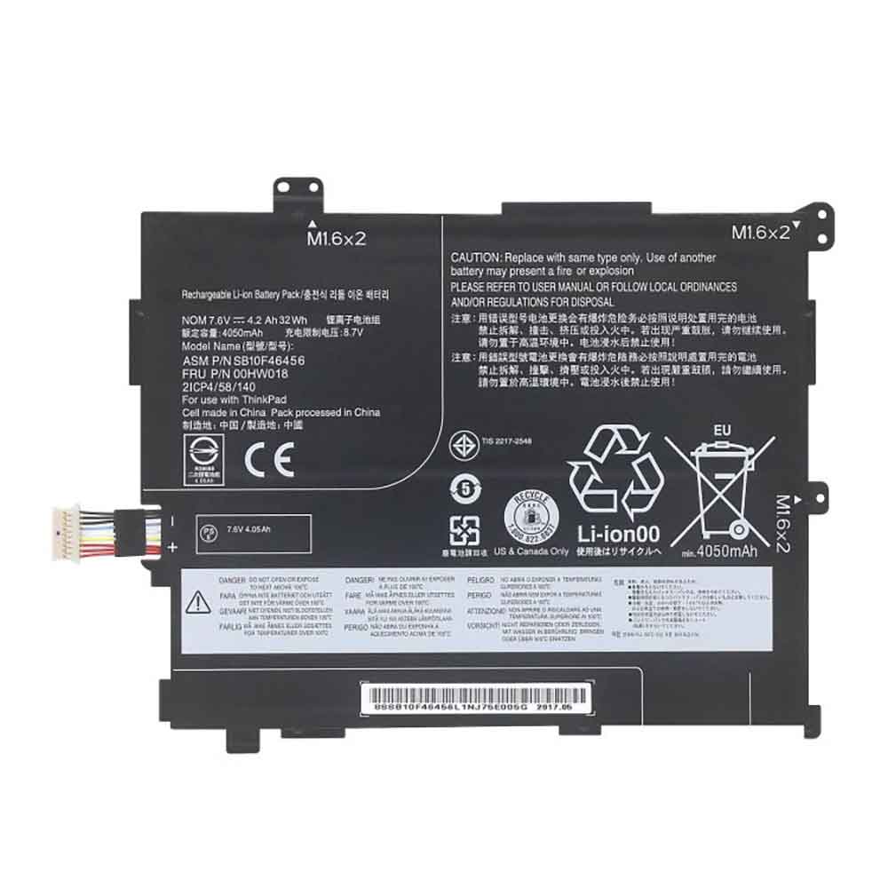 different 00HW018 battery